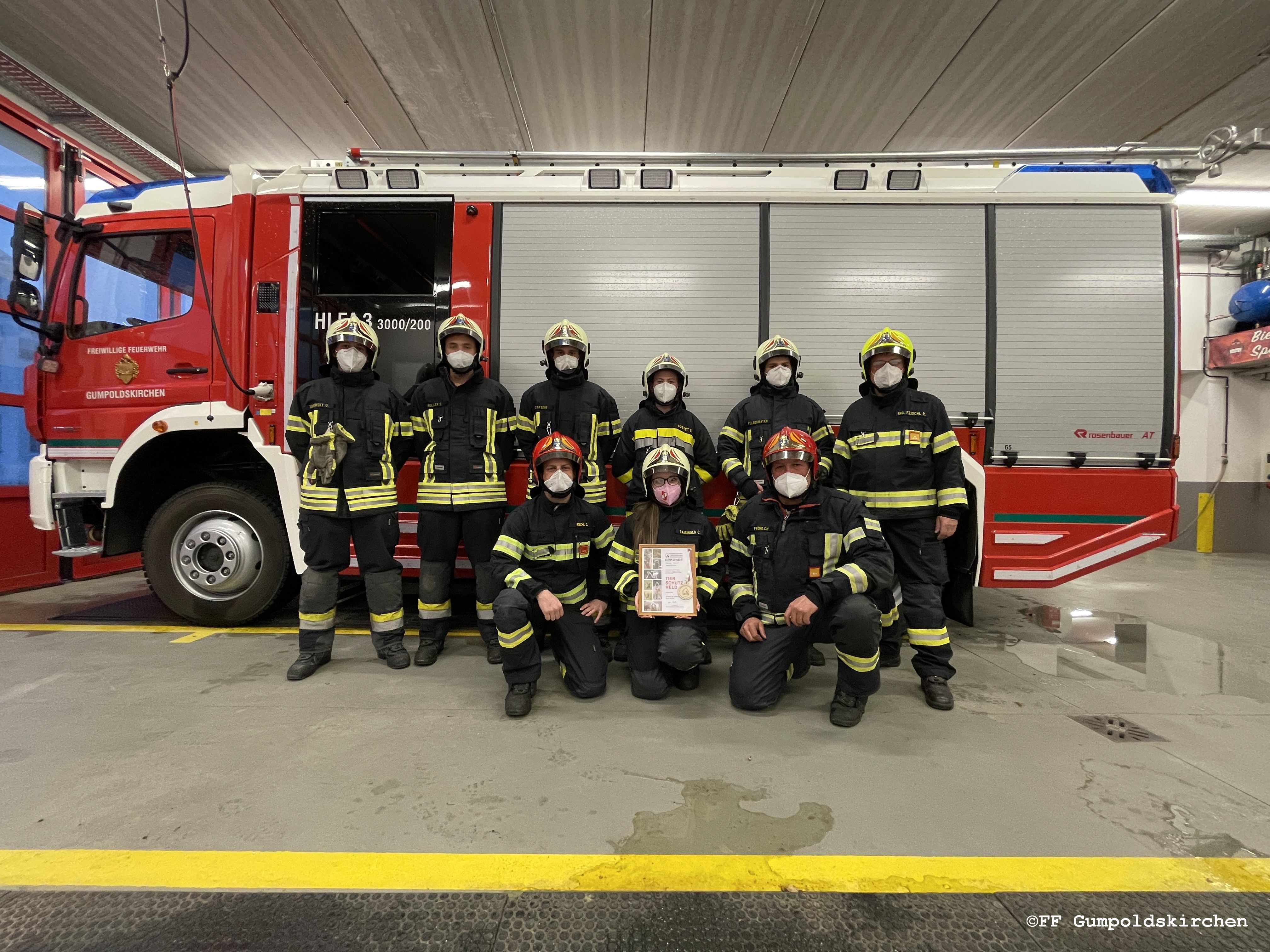 Tierschutzheld: Freiwillige Feuerwehr Gumpoldskirchen